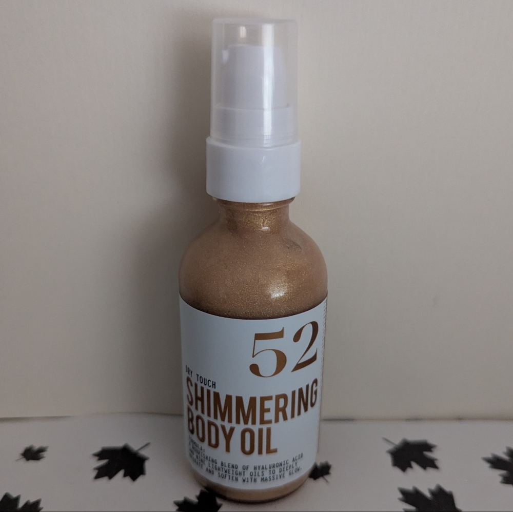 MIIM MIIC Dry Touch Shimmering Body Oil - 52 Sweet Strawberry Milk
